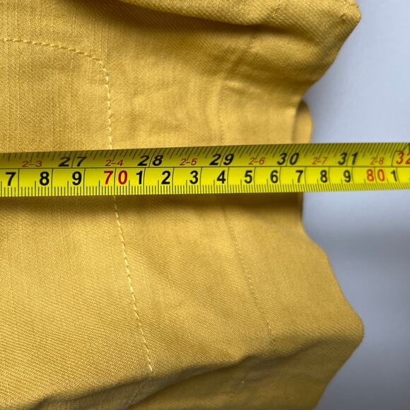 NWT Madewell Women's XS Mustard 100% Cotton Coverall Jumpsuit - Picture 4 of 8